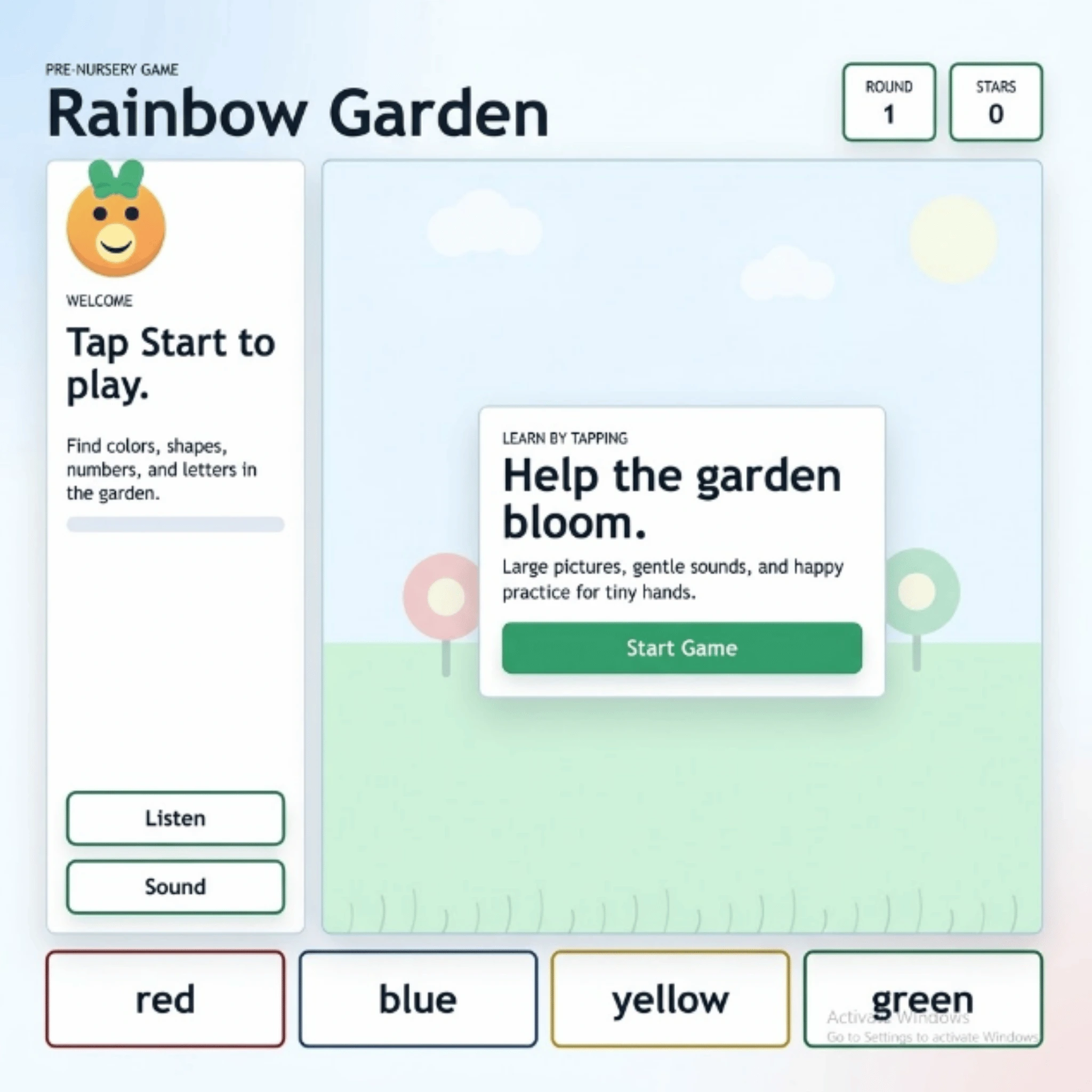 Rainbow Garden